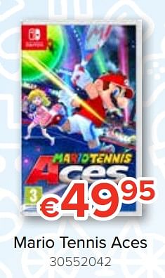 Promoties Mario tennis aces - Nintendo - Geldig van 20/10/2018 tot 06/12/2018 bij Euro Shop