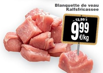 Promotions Blanquette de veau kalfsfricassee - Produit maison - Cora - Valide de 23/10/2018 à 29/10/2018 chez Cora