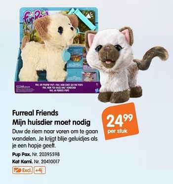 Promoties Furreal friends mijn huisdier moet nodig - FurReal Friends - Geldig van 17/10/2018 tot 29/11/2018 bij Fun