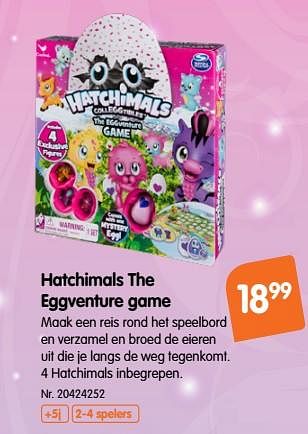 Promoties Hatchimals the eggventure game - Hatchimals - Geldig van 17/10/2018 tot 29/11/2018 bij Fun