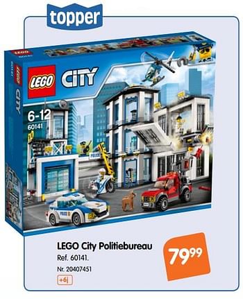 Promoties Lego city politiebureau - Lego - Geldig van 17/10/2018 tot 29/11/2018 bij Fun