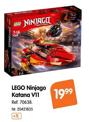 Promotions Lego ninjago katana v11 - Lego - Valide de 17/10/2018 à 29/11/2018 chez Fun