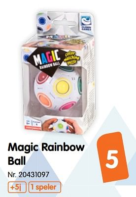Promotions Magic rainbow ball - Clown Games - Valide de 17/10/2018 à 29/11/2018 chez Fun