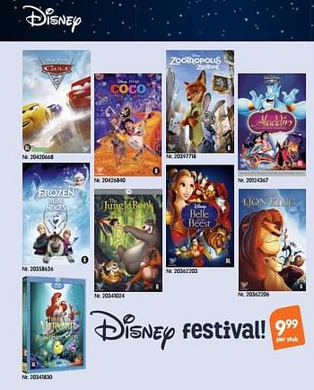 Promotions Disney festival - Disney - Valide de 17/10/2018 à 29/11/2018 chez Fun