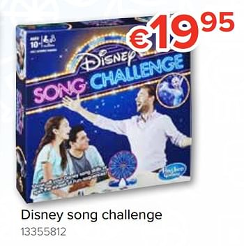Promoties Disney song challenge - Hasbro - Geldig van 20/10/2018 tot 06/12/2018 bij Euro Shop