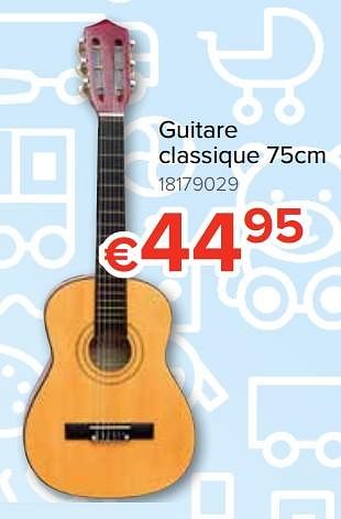 Promotions Guitare classique - Produit Maison - Euroshop - Valide de 20/10/2018 à 06/12/2018 chez Euro Shop
