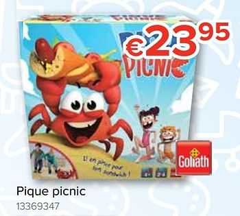 Promotions Pique picnic - Goliath - Valide de 20/10/2018 à 06/12/2018 chez Euro Shop