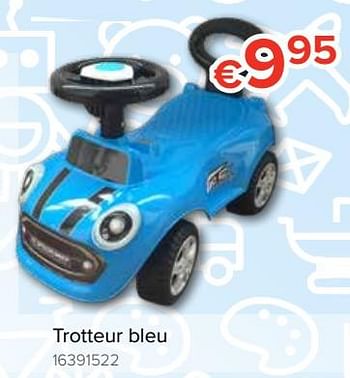 Promotions Trotteur bleu - Produit Maison - Euroshop - Valide de 20/10/2018 à 06/12/2018 chez Euro Shop