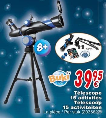 Buki Telescope 15 Activités