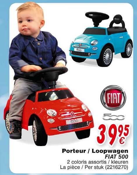 porteur bebe fiat 500