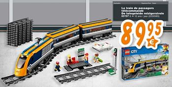 Promotions Le train de passagers télécommandé de telegeleide reizigerstrein 60197 - Lego - Valide de 19/10/2018 à 08/12/2018 chez Cora