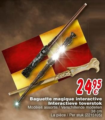 Promotions Baguette magique interactive interactieve toverstok - Produit maison - Cora - Valide de 19/10/2018 à 08/12/2018 chez Cora