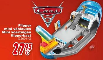 Promotions Flipper mini véhicules mini voertuigen flipperkast - Cars - Valide de 19/10/2018 à 08/12/2018 chez Cora