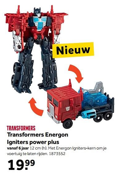 transformers energon igniters power plus