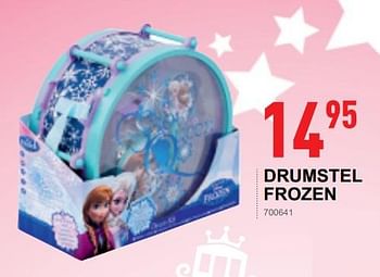 Promoties Drumstel frozen - Disney  Frozen - Geldig van 17/10/2018 tot 08/12/2018 bij Trafic