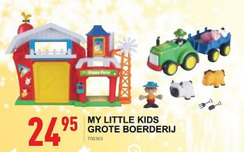 Promoties My little kids grote boerderij - My little kids - Geldig van 17/10/2018 tot 08/12/2018 bij Trafic