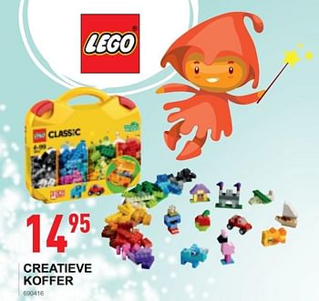 Promoties Creatieve koffer - Lego - Geldig van 17/10/2018 tot 08/12/2018 bij Trafic