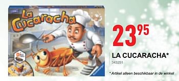 Promoties La cucaracha - Ravensburger - Geldig van 17/10/2018 tot 08/12/2018 bij Trafic