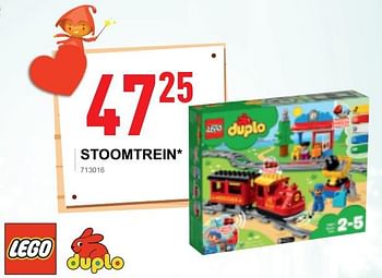 Promoties Stoomtrein - Lego - Geldig van 17/10/2018 tot 08/12/2018 bij Trafic