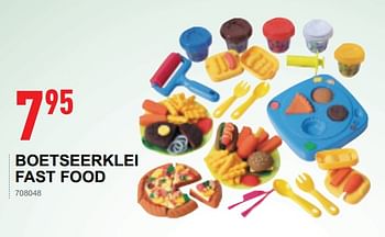 Promoties Boetseerklei fast food - Huismerk - Trafic  - Geldig van 17/10/2018 tot 08/12/2018 bij Trafic