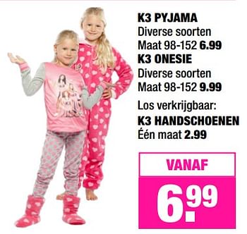 Huismerk - Big Bazar K3 pyjama Promotie Big Bazar