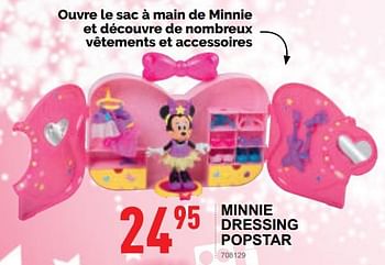 Promotions Minnie dressing popstar - Minnie Mouse - Valide de 17/10/2018 à 08/12/2018 chez Trafic