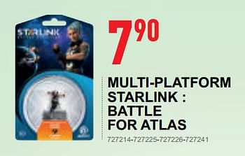 Promotions Multi-platform starlink : battle for atlas - Ubisoft - Valide de 17/10/2018 à 08/12/2018 chez Trafic