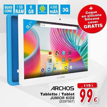 Promotions Archos tablette - tablet junior kids - Archos - Valide de 19/10/2018 à 08/12/2018 chez Cora