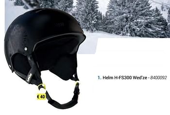 Promoties Helm h-fs300 wed`ze - Wed'ze - Geldig van 08/10/2018 tot 23/12/2018 bij Decathlon