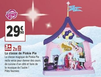 Promoties La classe de pinkie pie - My Little Pony - Geldig van 15/10/2018 tot 25/11/2018 bij Géant Casino