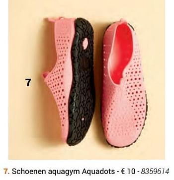 Promoties Schoenen aquagym aquadots - Nabaiji - Geldig van 08/10/2018 tot 23/12/2018 bij Decathlon