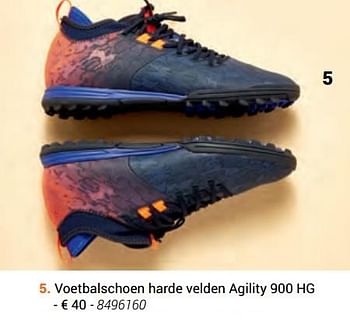 Promoties Voetbalschoen harde velden agility 900 hg - Kipsta - Geldig van 08/10/2018 tot 23/12/2018 bij Decathlon