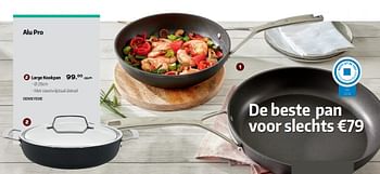 Promoties Alu pro large kookpan - Demeyere - Geldig van 24/10/2018 tot 24/11/2018 bij ShopWillems