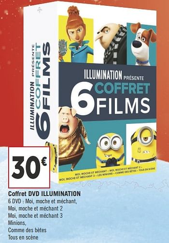 Promotions Coffret dvd illumination - Produit Maison - Géant Casino - Valide de 15/10/2018 à 25/11/2018 chez Géant Casino
