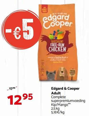 Promoties Edgard + cooper adult - Edgard & Cooper - Geldig van 24/10/2018 tot 04/11/2018 bij Tom&Co