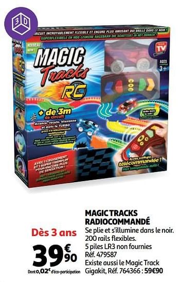 Promotions Magic tracks radiocommandé - Magic Tracks - Valide de 19/10/2018 à 16/12/2018 chez Auchan Ronq
