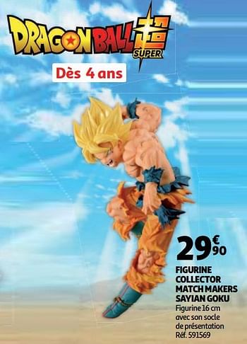 Promotions Figurine collector match makers sayian goku - Bandai Namco Entertainment - Valide de 19/10/2018 à 16/12/2018 chez Auchan Ronq