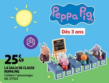 Promotions La salle de classe peppa pig - Giochi Preziosi - Valide de 19/10/2018 à 16/12/2018 chez Auchan Ronq