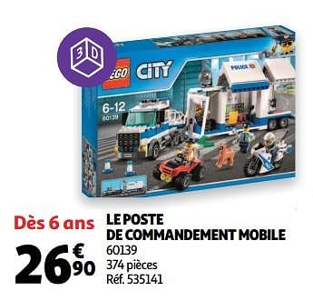 Promotions Le poste de commandement mobile - Lego - Valide de 19/10/2018 à 16/12/2018 chez Auchan Ronq