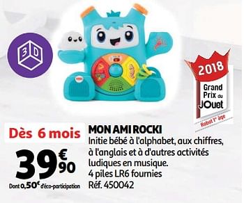 Promotion Auchan Ronq Mon Ami Rocki Fisher Price Jouets Valide Jusqua 4 Promobutler