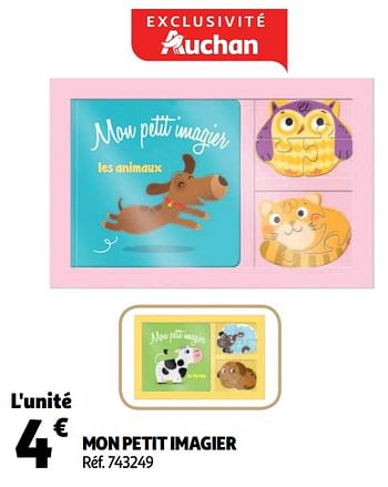 Promotions Mon petit imagier - Produit Maison - Auchan Ronq - Valide de 19/10/2018 à 16/12/2018 chez Auchan Ronq