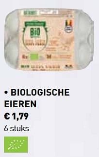 Promoties Biologische eieren - Huismerk - Lidl - Geldig van 29/10/2018 tot 31/12/2018 bij Lidl