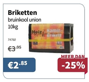 Promoties Briketten - Huismerk - Cevo - Geldig van 25/10/2018 tot 07/11/2018 bij Cevo Market