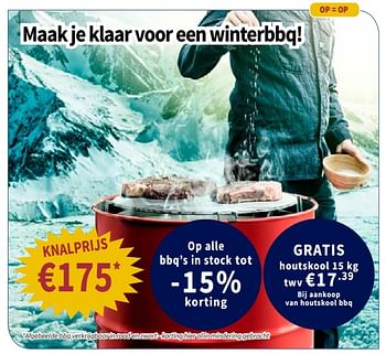 Promoties Maak je klaar voor een winterbbq! - Huismerk - Cevo - Geldig van 25/10/2018 tot 07/11/2018 bij Cevo Market