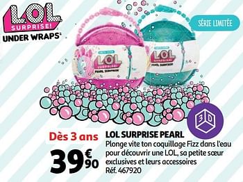Promotions Lol surprise pearl - Lol Suprise - Valide de 19/10/2018 à 16/12/2018 chez Auchan Ronq