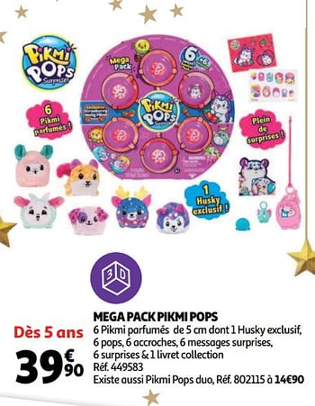 Promotions Mega pack pikmi pops - Pikmi Pops - Valide de 19/10/2018 à 16/12/2018 chez Auchan Ronq