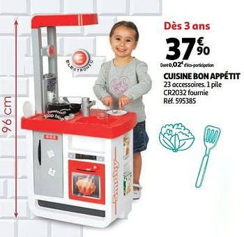 Promoties Cuisine bon appétit - Smoby - Geldig van 19/10/2018 tot 16/12/2018 bij Auchan