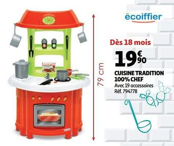 Promotions Cuisine tradition 100% chef - Ecoiffier - Valide de 19/10/2018 à 16/12/2018 chez Auchan Ronq