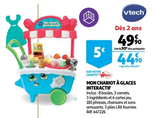 vtech chariot glace