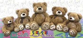 Promoties Teddybeer - Huismerk - Toys & Toys - Geldig van 25/10/2018 tot 06/12/2018 bij Toys & Toys